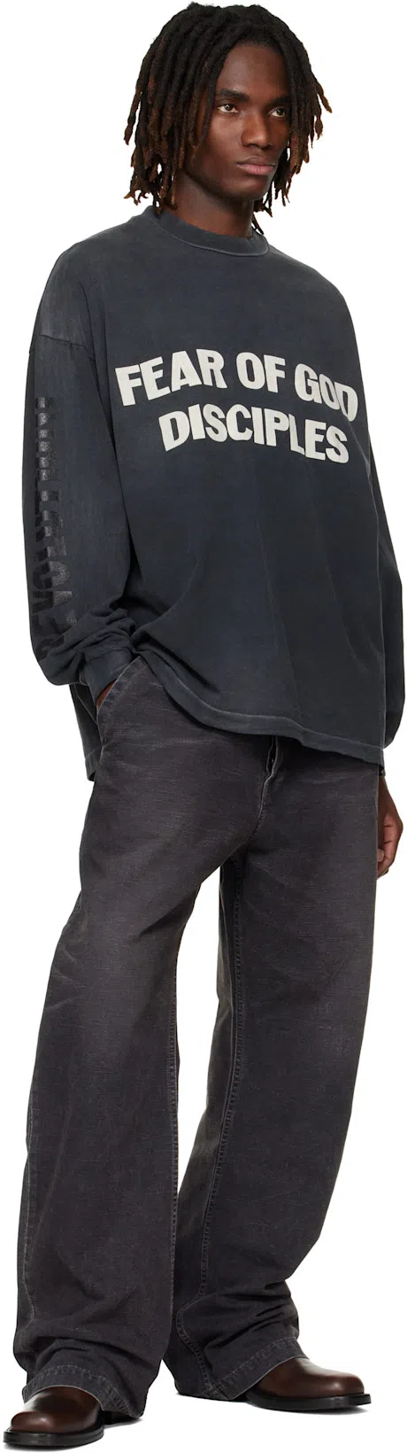 LEMAIRE Black Vegetable-tanned Chelsea Boots In Bk999 Black