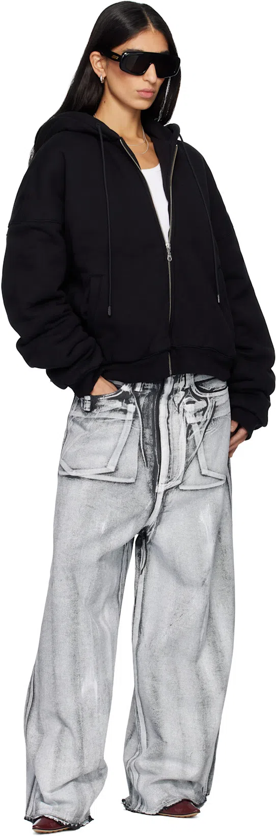 BOTTEGA VENETA Leather Stiletto Sporty Pumps In Burgundy