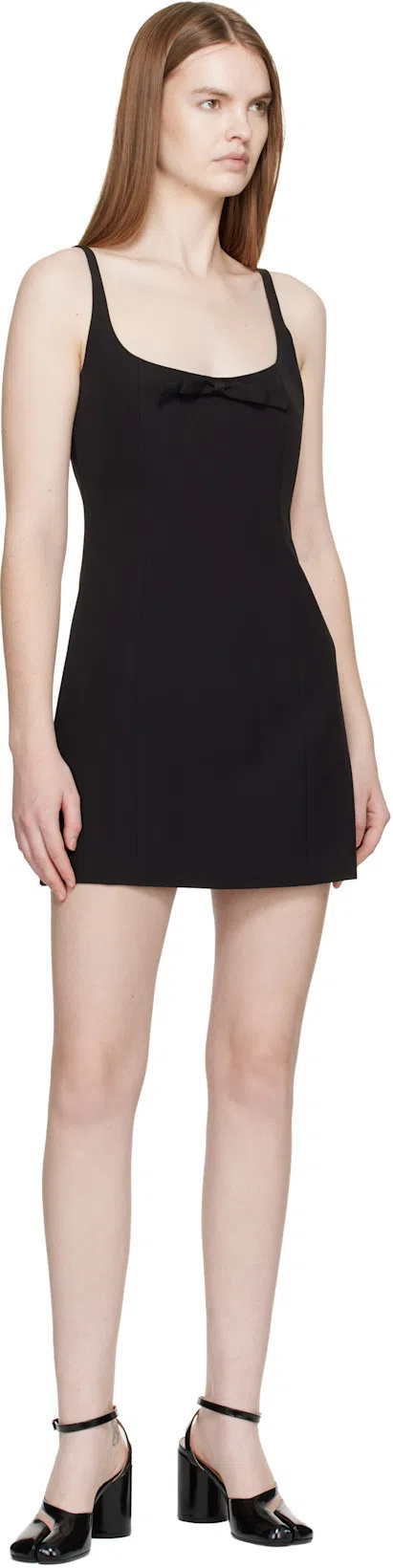 MAISON MARGIELA Tabi Sandals In Brushed Leather In Black