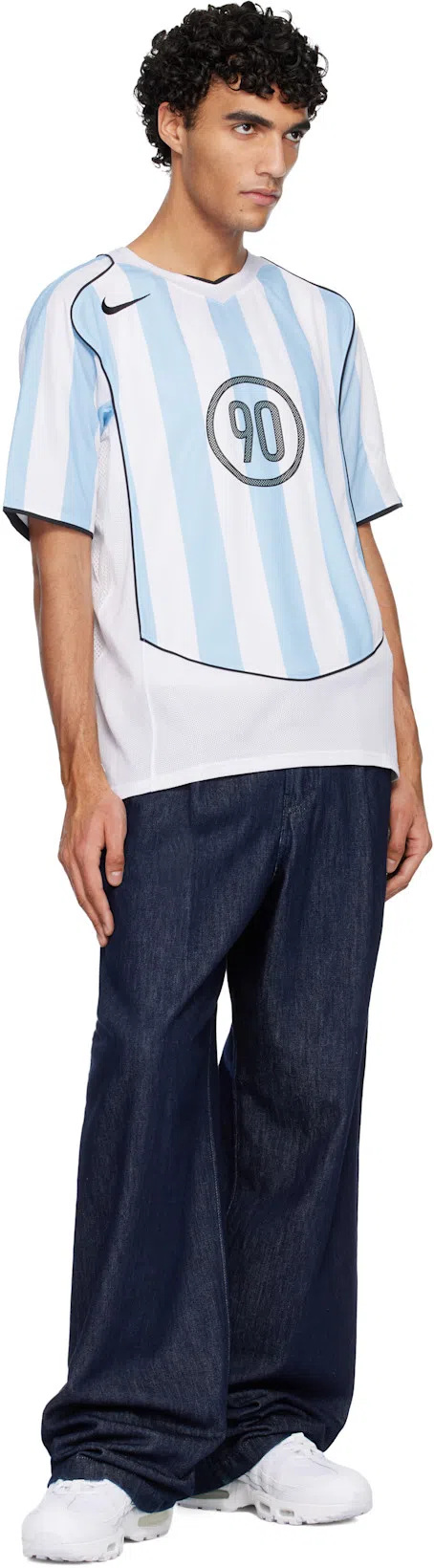 NIKE T90 Argentina Jersey In Blue