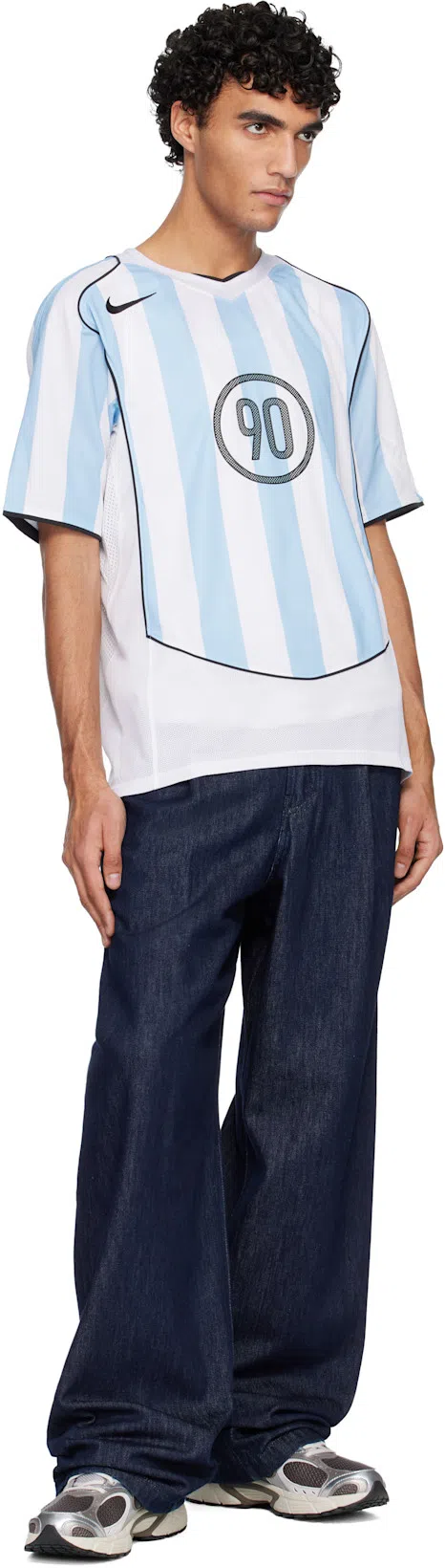 NIKE T90 Argentina Jersey In Blue
