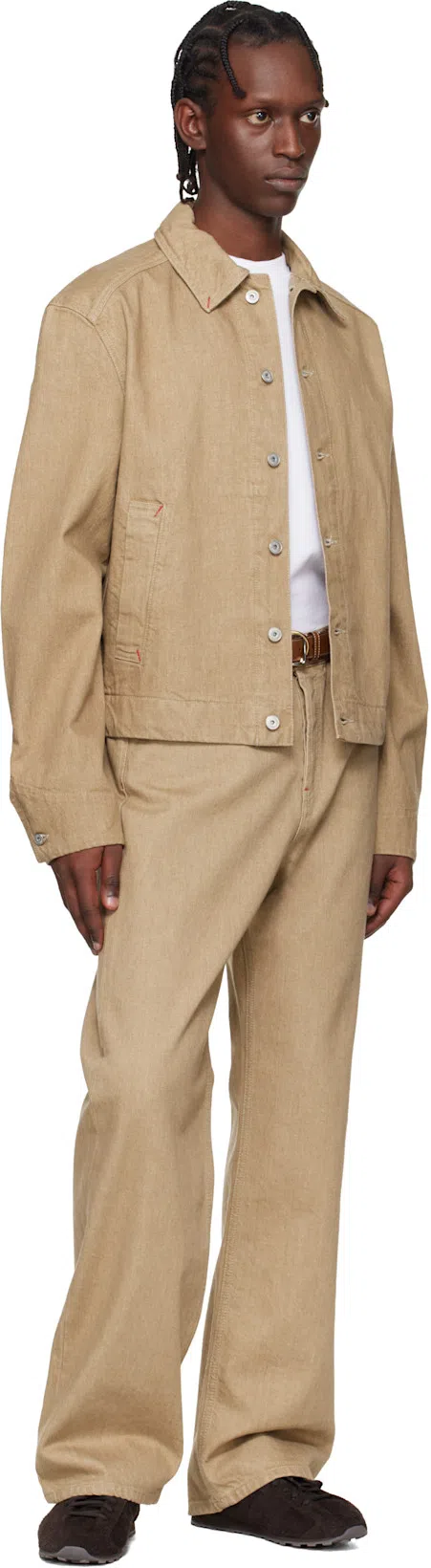 JACQUEMUS Le T-shirt Gros Grain White T-shirt With Logo Patch On The Front In Cotton Man
