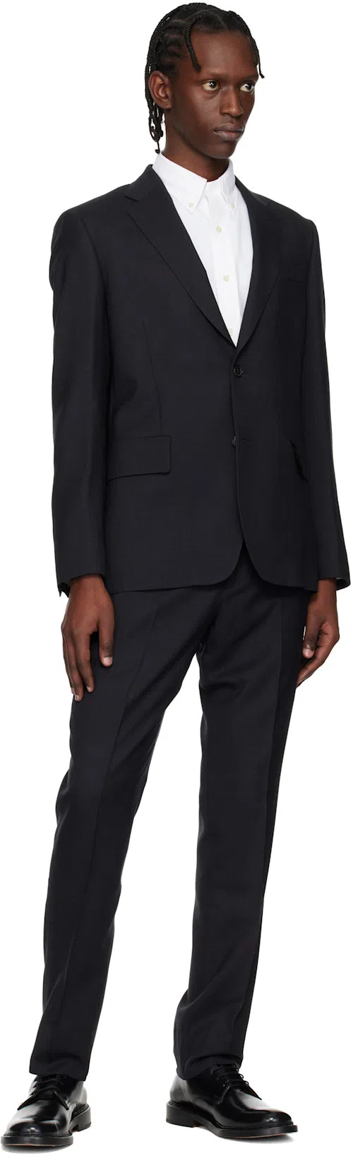 POLO RALPH LAUREN Slim-fit Button-down Collar Logo-embroidered Cotton Oxford Shirt In White