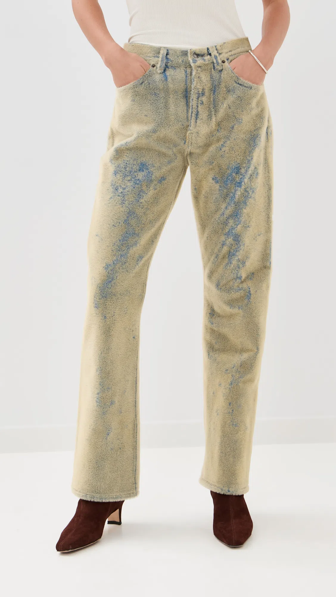 ATTICO 65mm Lea Heeled Leather High Boots In Black