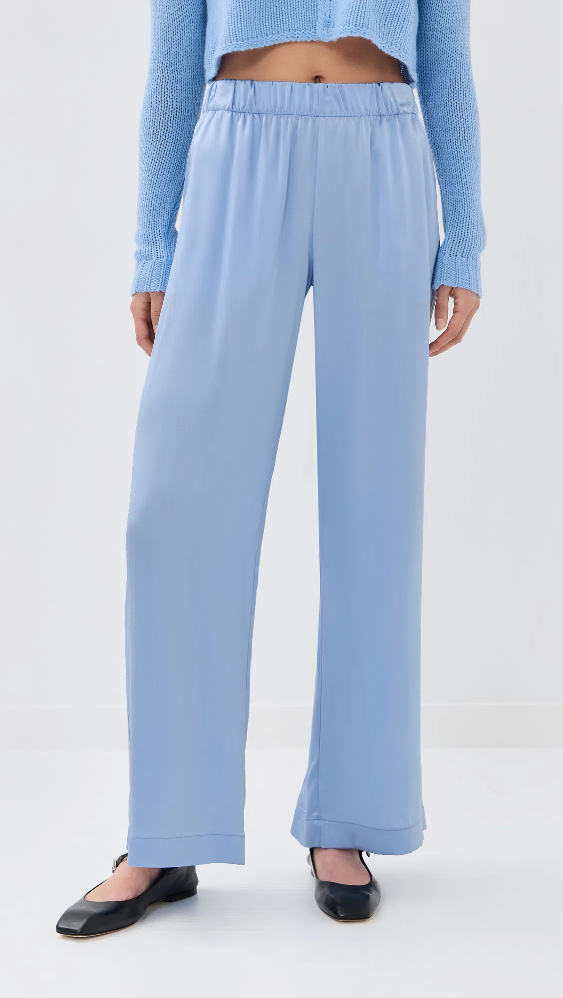 AEYDE Patent-leather Mary Jane Flats In Black