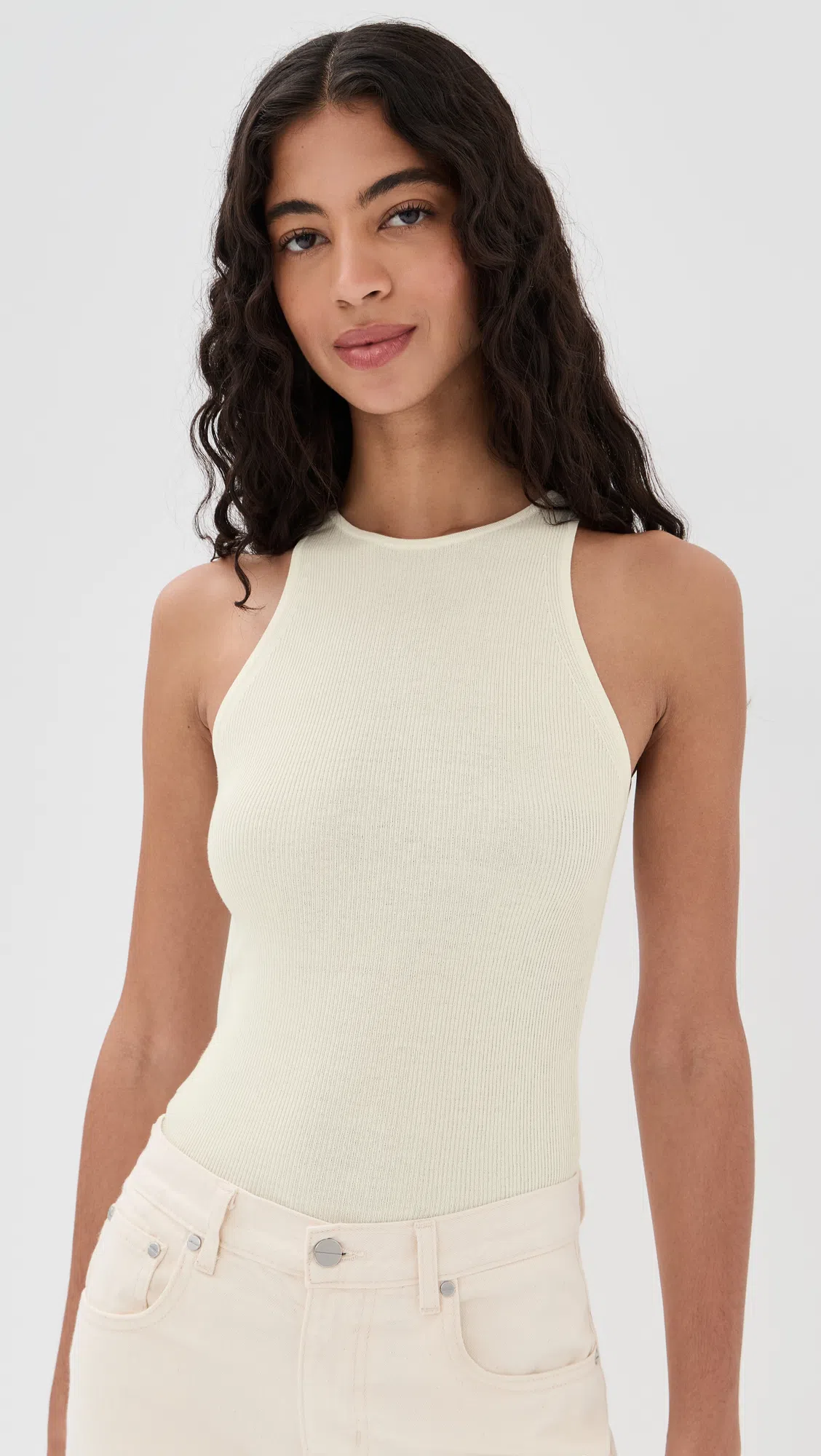 ATTICO Boots Lea Structured Knee-high Boots In Gray