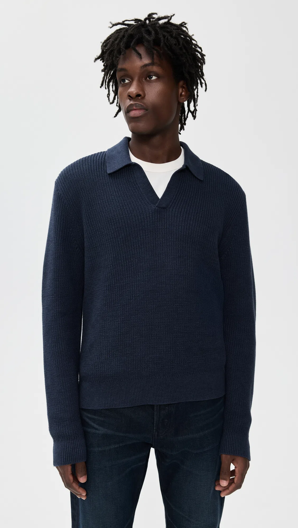 MADEWELL Allday Garment Dyed Cotton T-shirt In Black Coal