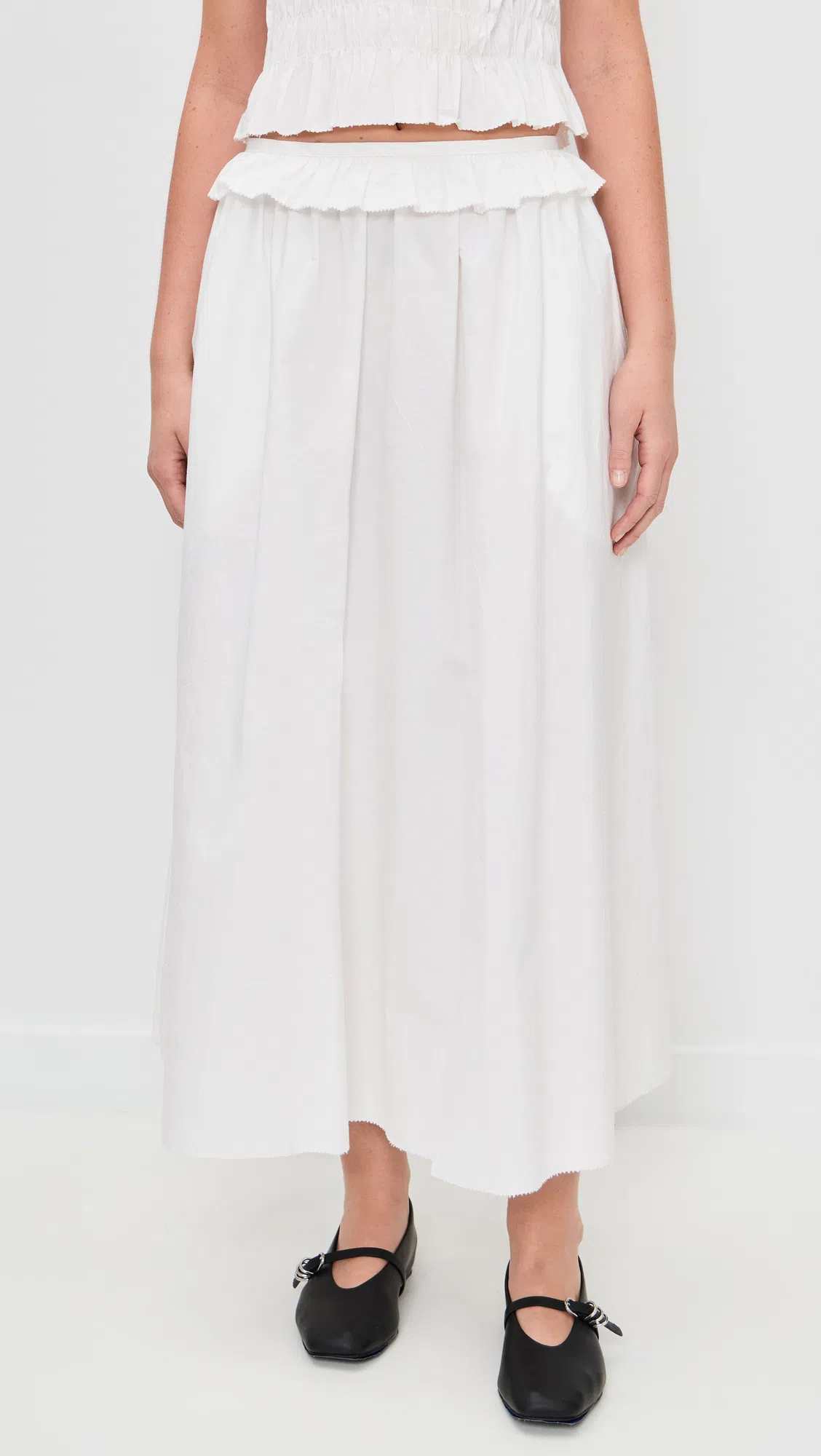RAG & BONE Black Spire Mary Jane Ballerina Flats