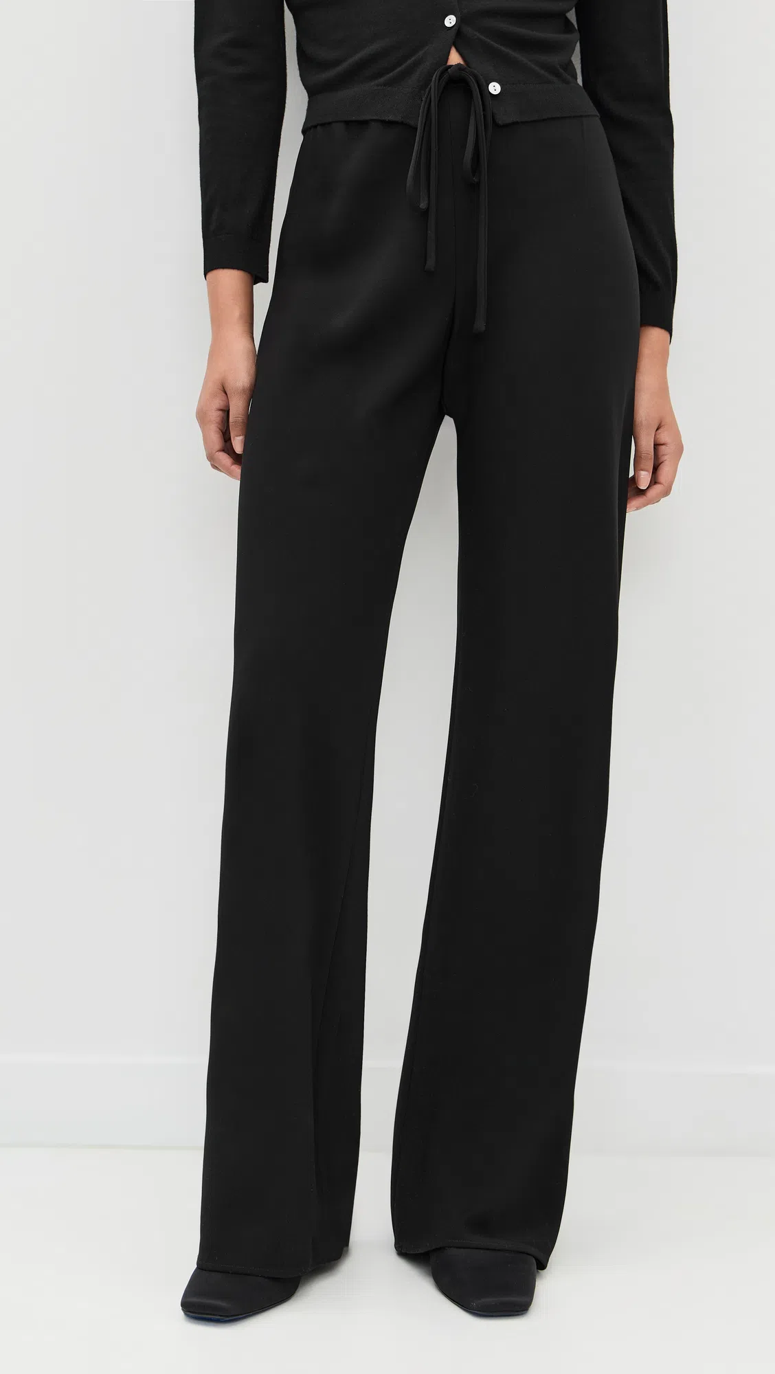 AEYDE Patent-leather Mary Jane Flats In Black