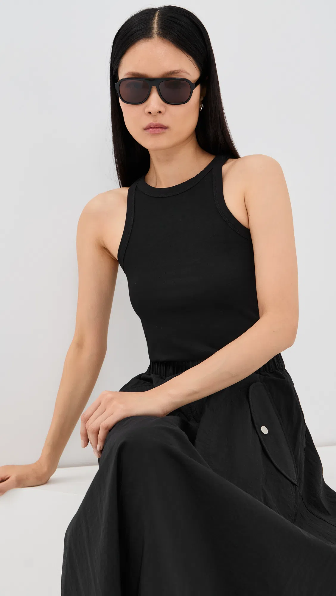 TORY BURCH Double T Buckle Slingback Kitten Heel Sandals In Black