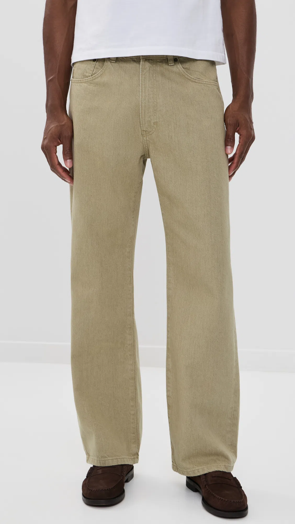 JEANERICA Vega Straight Leg Jeans Mirage Rinse In Nude