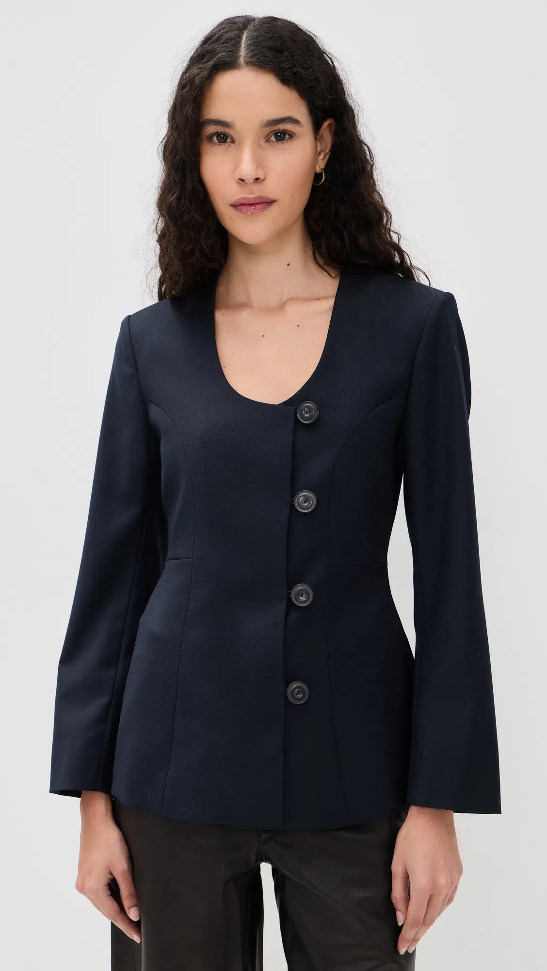 TORY BURCH Double T Buckle Slingback Kitten Heel Sandals In Black