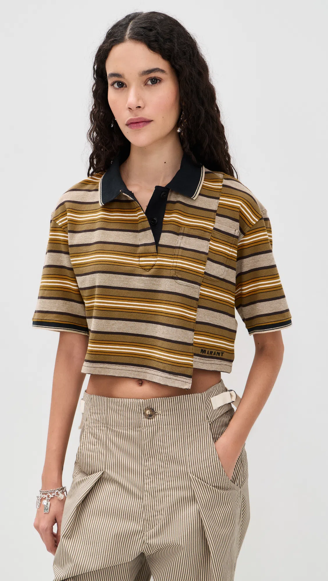 ISABEL MARANT ETOILE Women 'naline' Black Shorts With Drawstring Elastic Waist In Ecoleather Woman