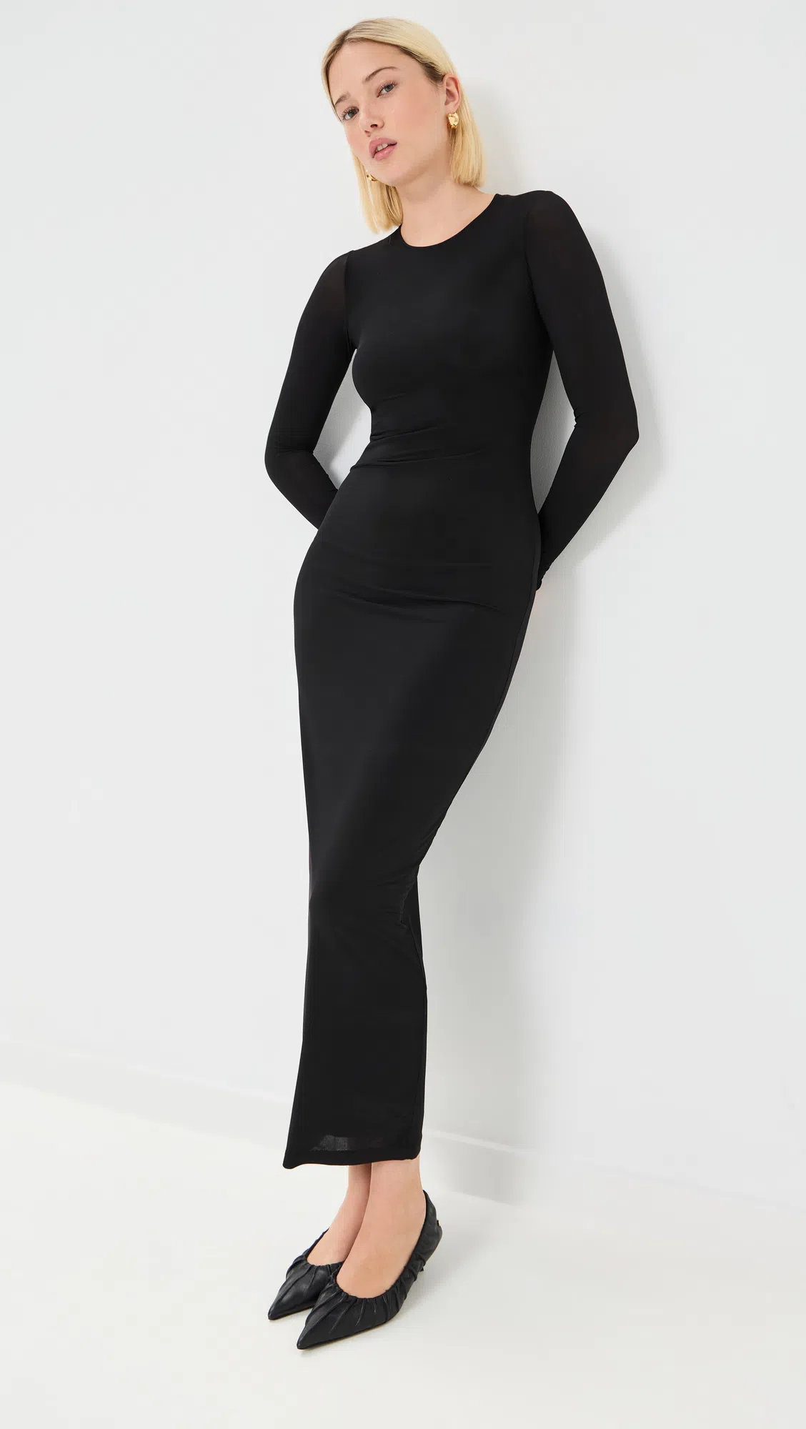 ATTICO 65mm Lea Heeled Leather High Boots In Black