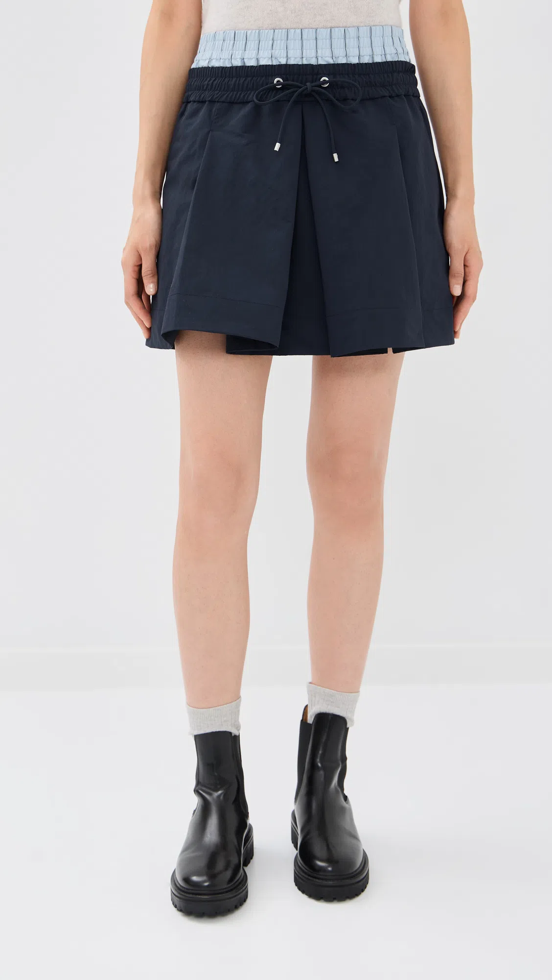 TORY BURCH Pave Heel Sandal 90mm Sandals Silver In White