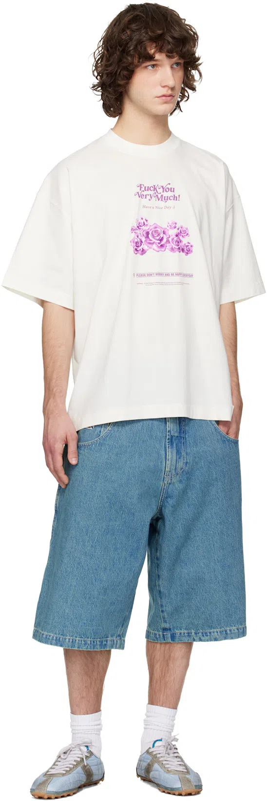 VETEMENTS Fuck You Very Much Baby T-shirt White