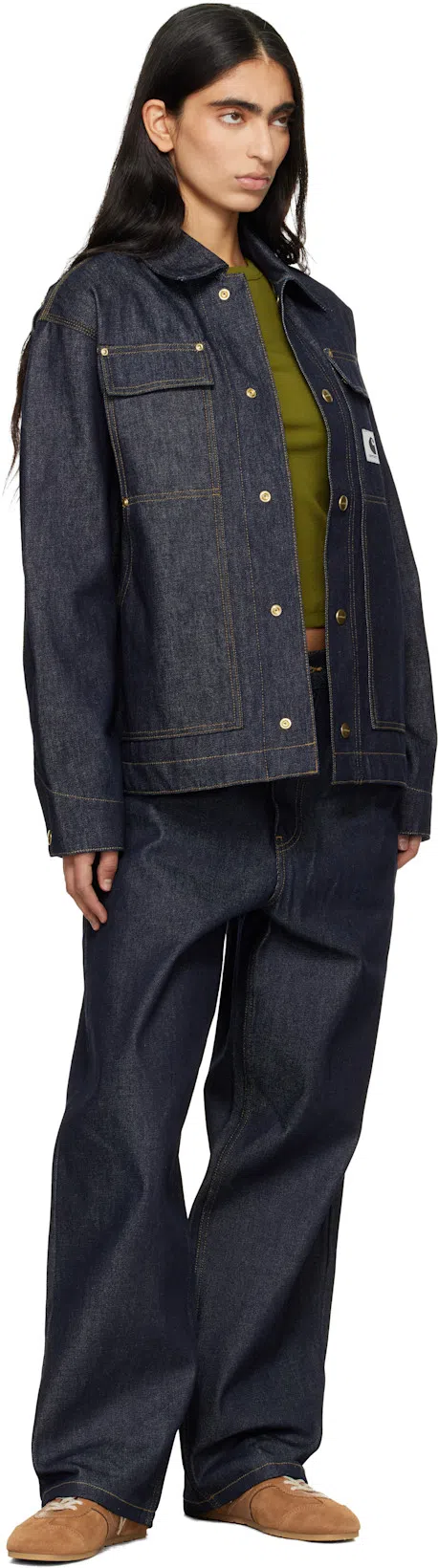 DRIES VAN NOTEN Women Beige Low-top Sneakers With Two-tone Lace-up In Suede Woman In Brown