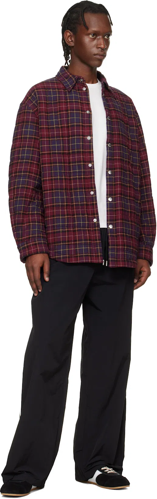 DRIES VAN NOTEN Sneakers Contrast Stitching Low Top Rubber Sole In Black