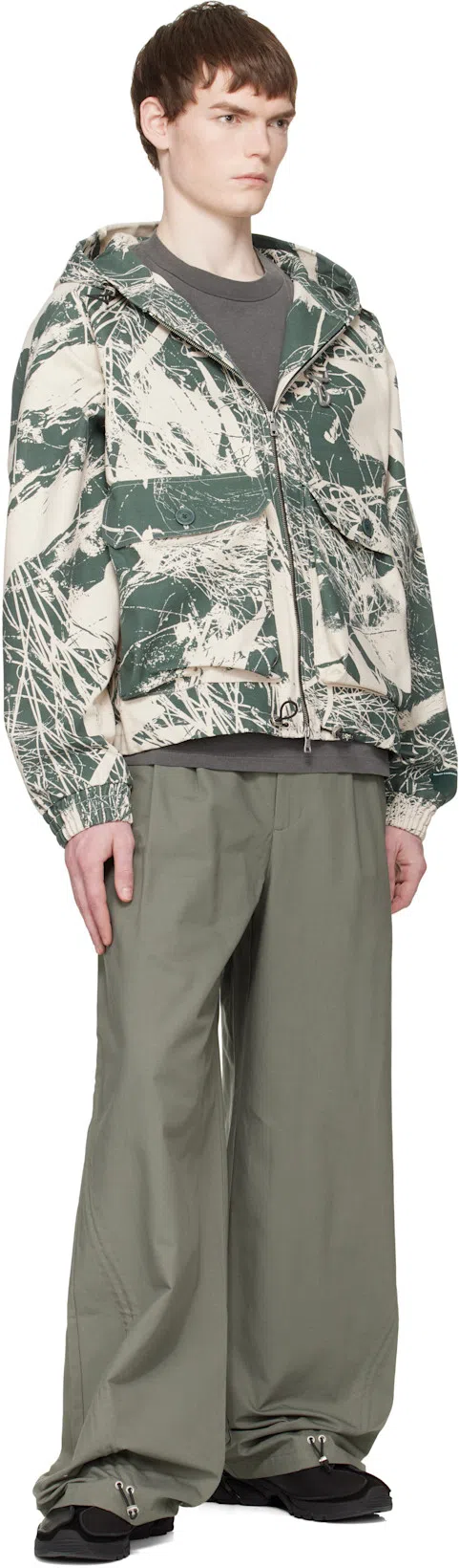 OUR LEGACY Mens Worn Black Boxy Short-sleeve Cotton-jersey T-shirt In Gray