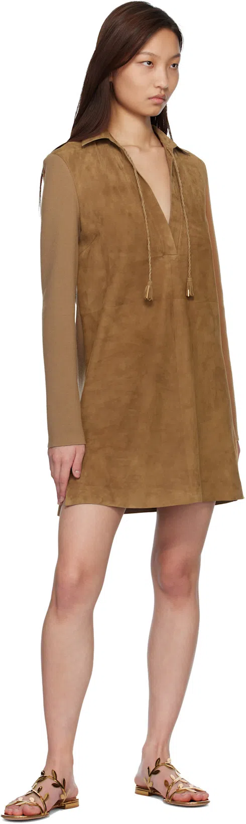 GIANVITO ROSSI Woman Sandals Gold Size 6 Leather In Animal Print