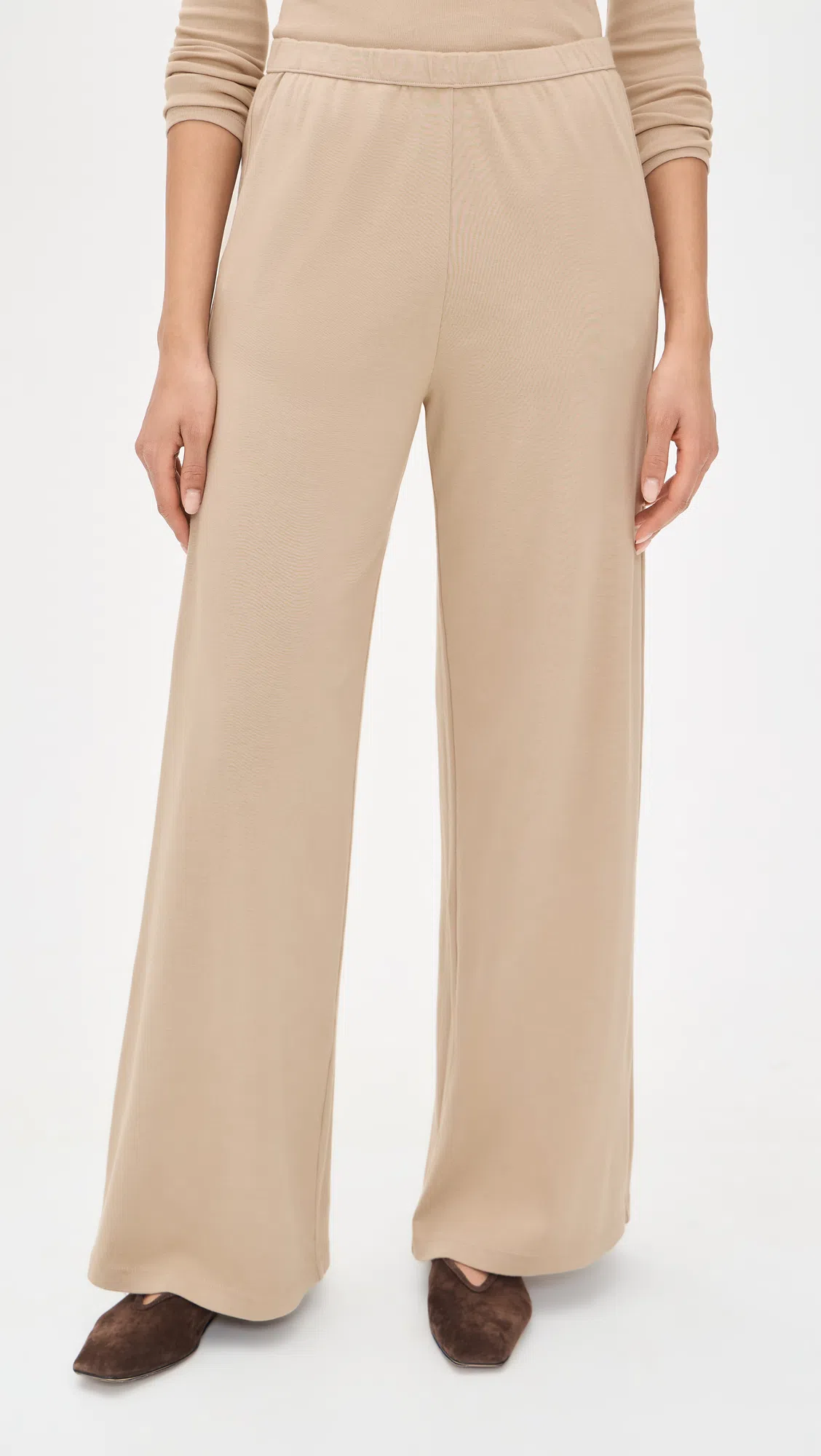 NILI LOTAN Anisa Cashmere Sweater In Redwood Melange In Brown