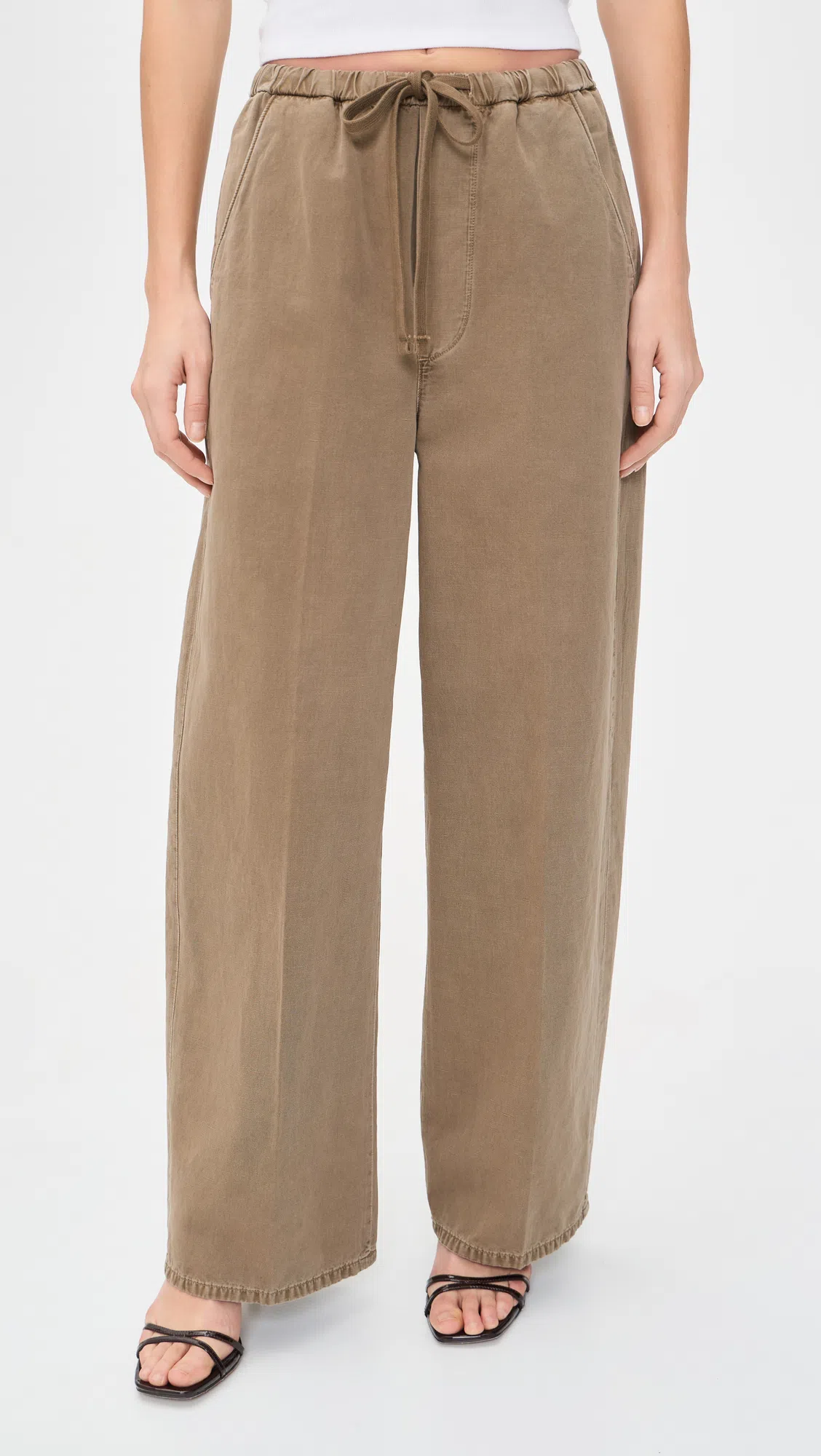 CITIZEN OF HUMANITY Aurora Pull On Pants Bezal In Brown