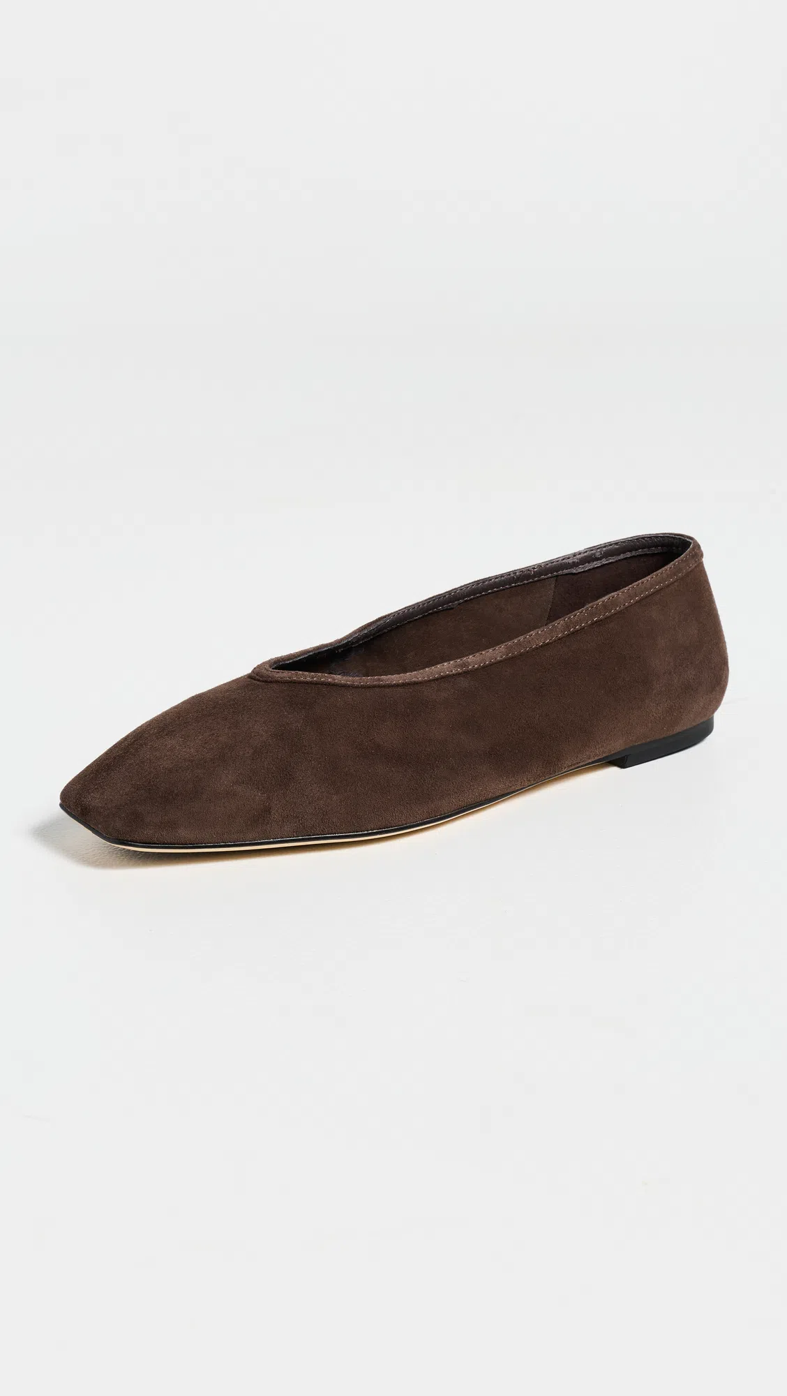 TONY BIANCO Bianca Flats Espresso Suede In Multi