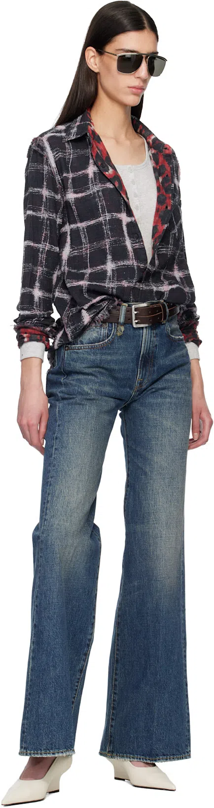 TOTÊME Toteme Pointed Nappa Leather Wedge Pumps In White