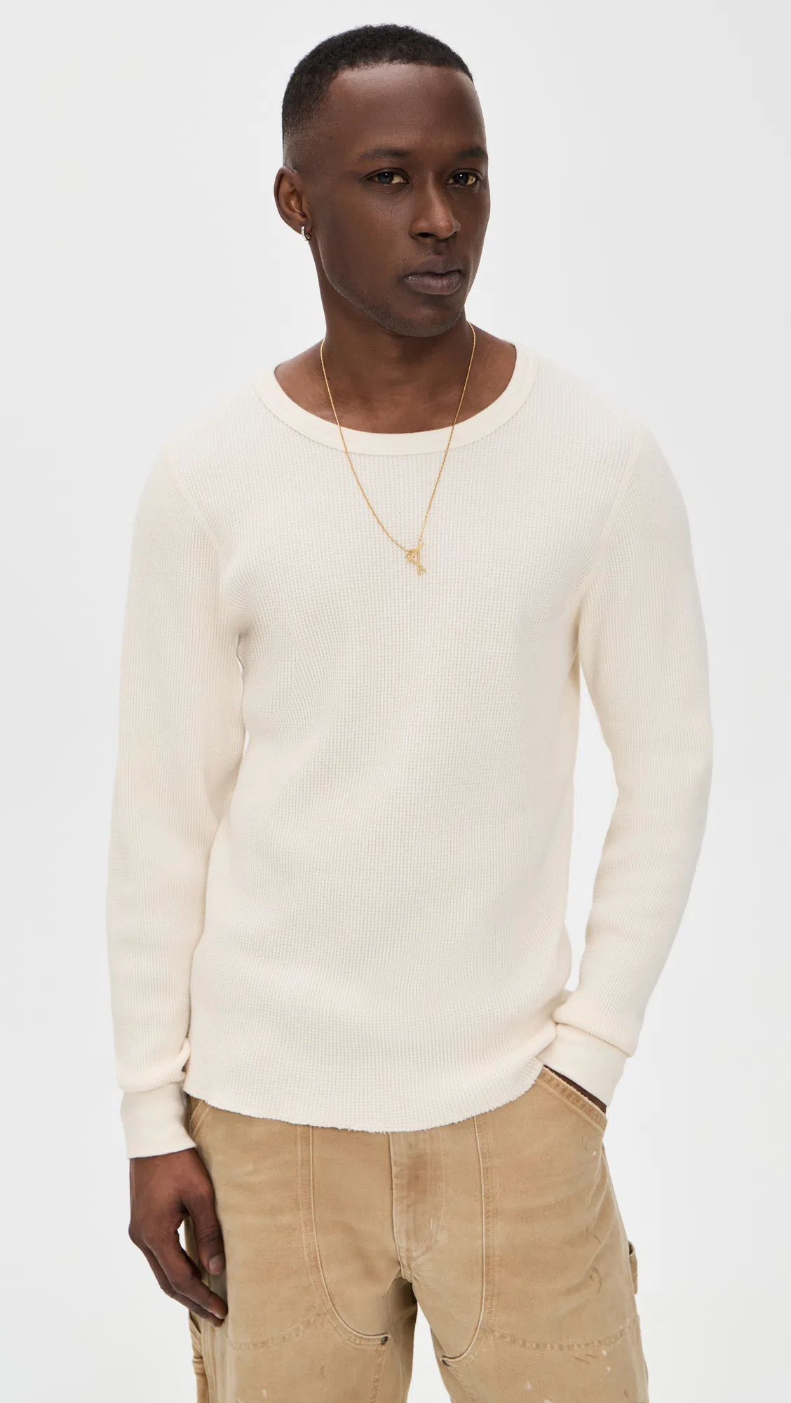 BILLY REID Pin Dot Dobby Two Pocket Overshirt Carbon Blue