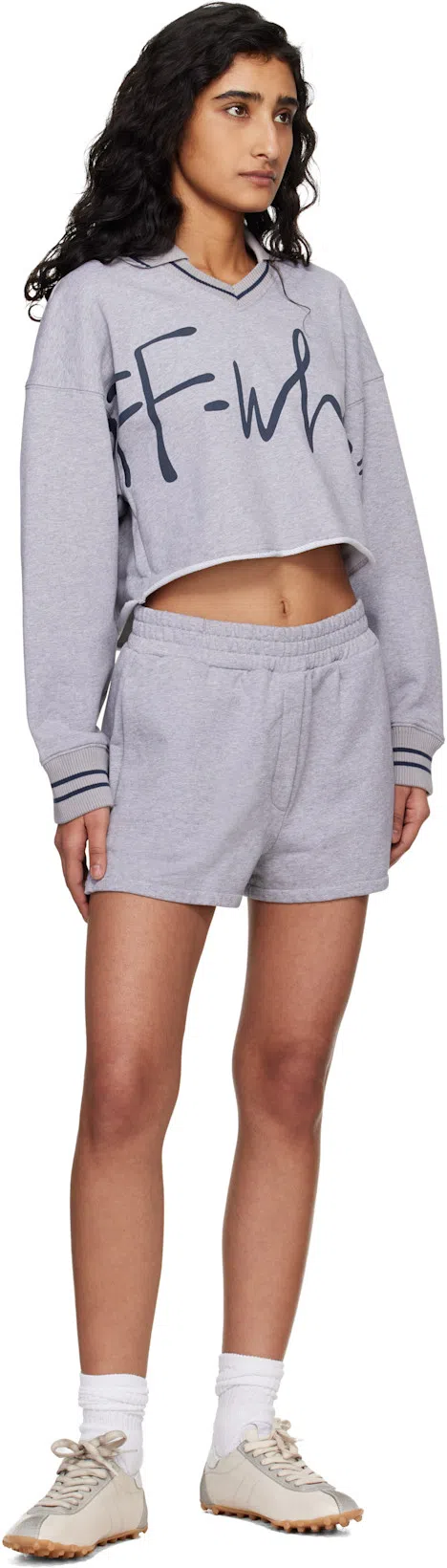 MAISON MARGIELA Sprinters Beige Sneaker With Insert Design And Notched Sole In Leather Woman In Multi