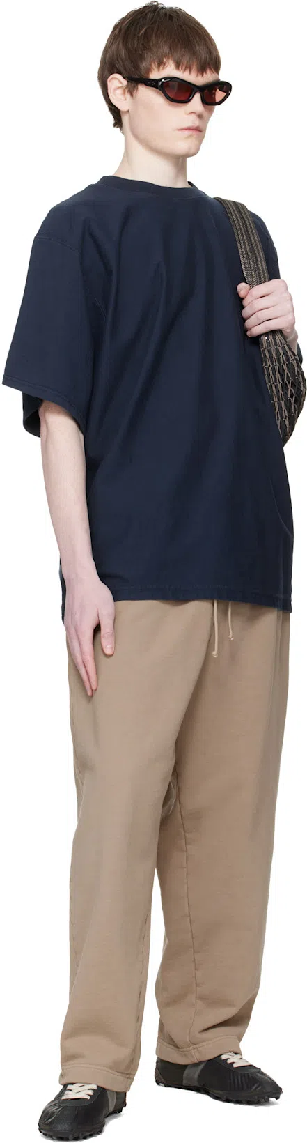 MAISON MARGIELA Sneakers Sprinters In Suede And Leather With Vintage Finish In Black