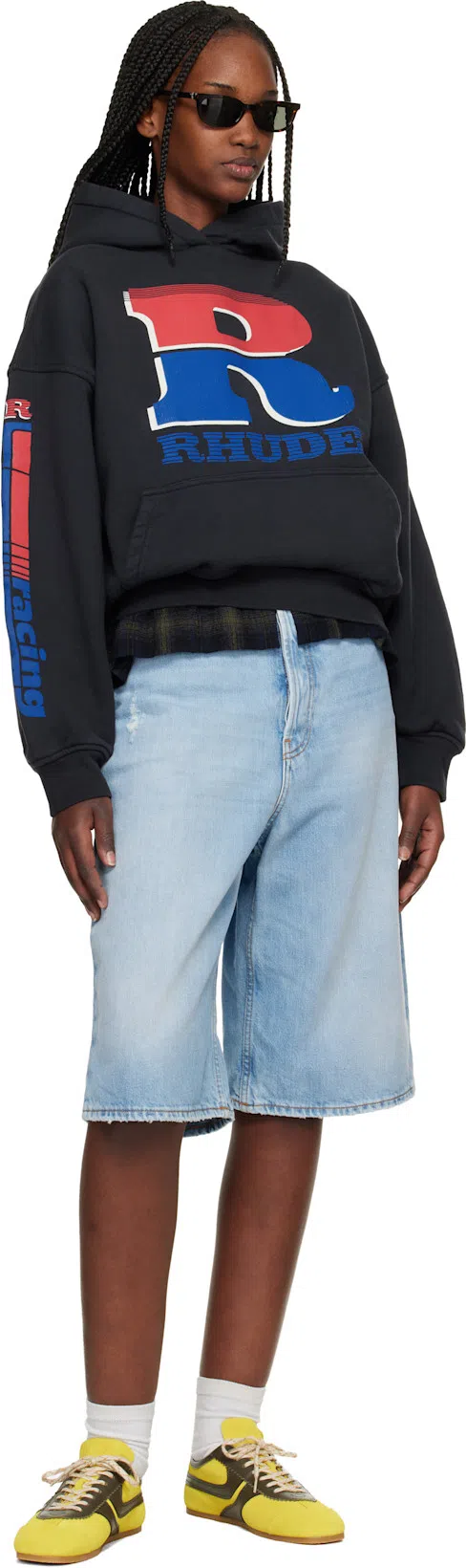 DRIES VAN NOTEN Suede Sneakers Low Profile Rubber Sole In Multi