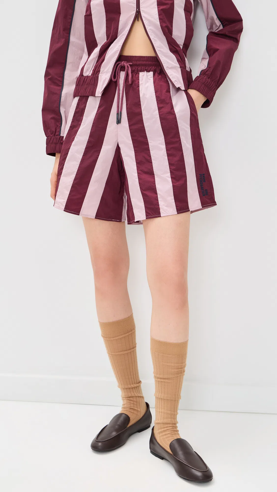 MADEWELL Dolli Glove Loafers Dark Carob In Brown