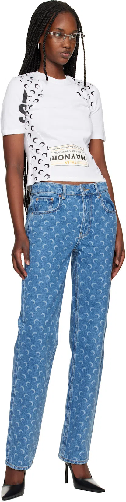 VICTORIA BECKHAM Black Victoria Stiletto 100 Leather Heels