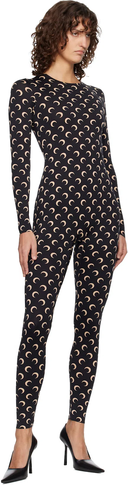 VICTORIA BECKHAM Black Victoria Stiletto 100 Leather Heels