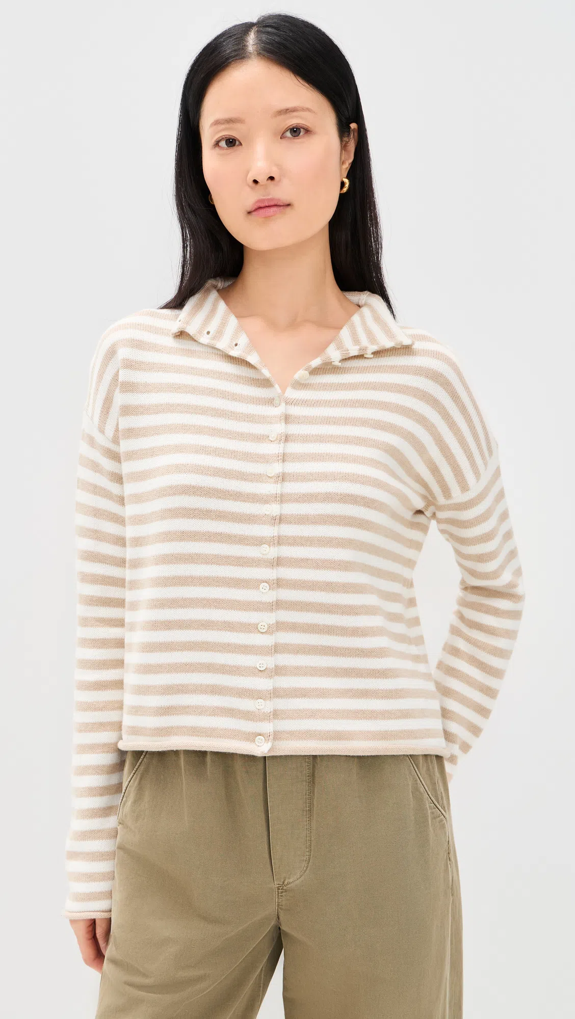 MANSUR GAVRIEL Small Everyday Cabas Tote Bag In Neutral