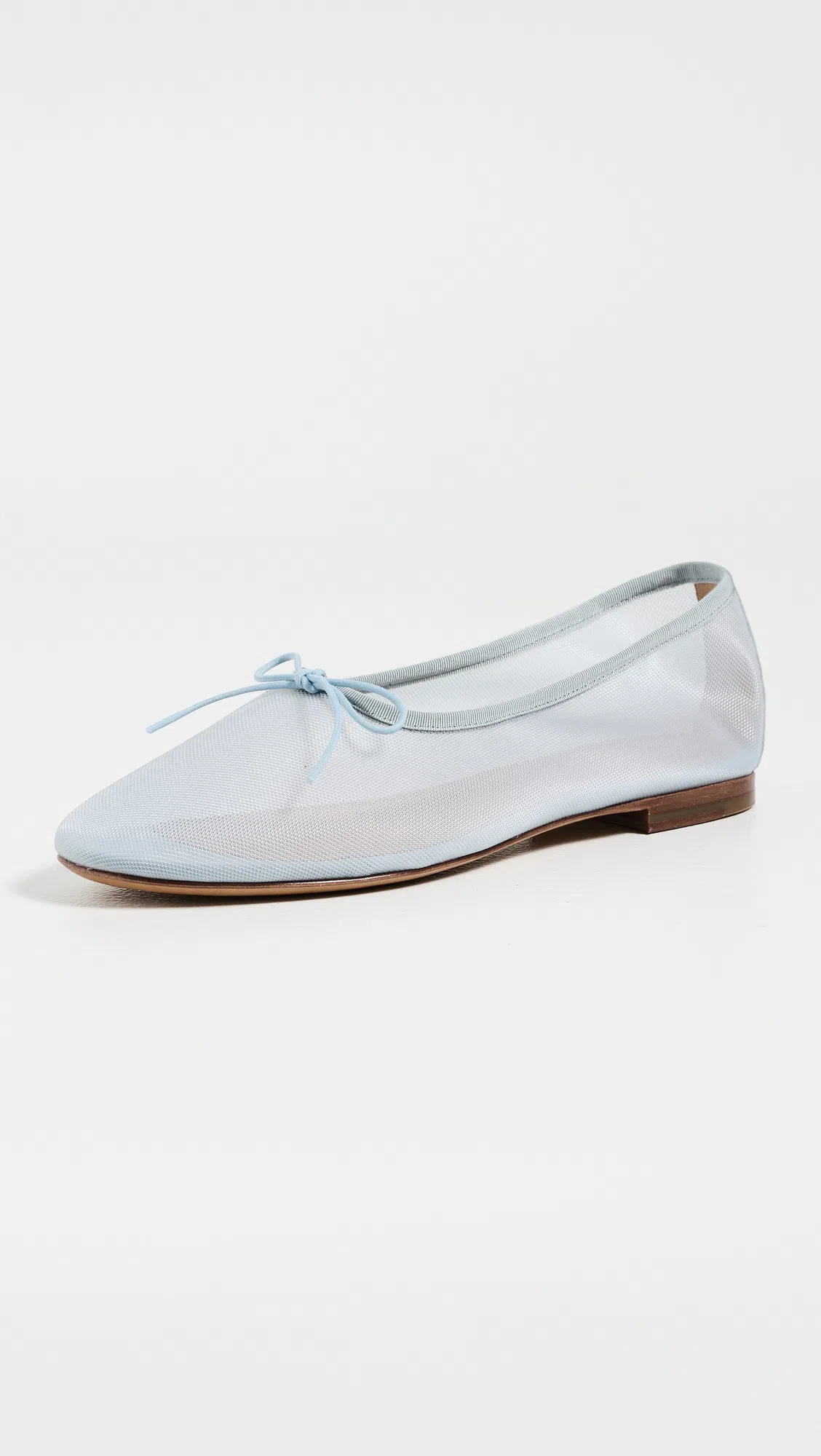 MANSUR GAVRIEL Dream Mesh Ballerina Flat In Blue