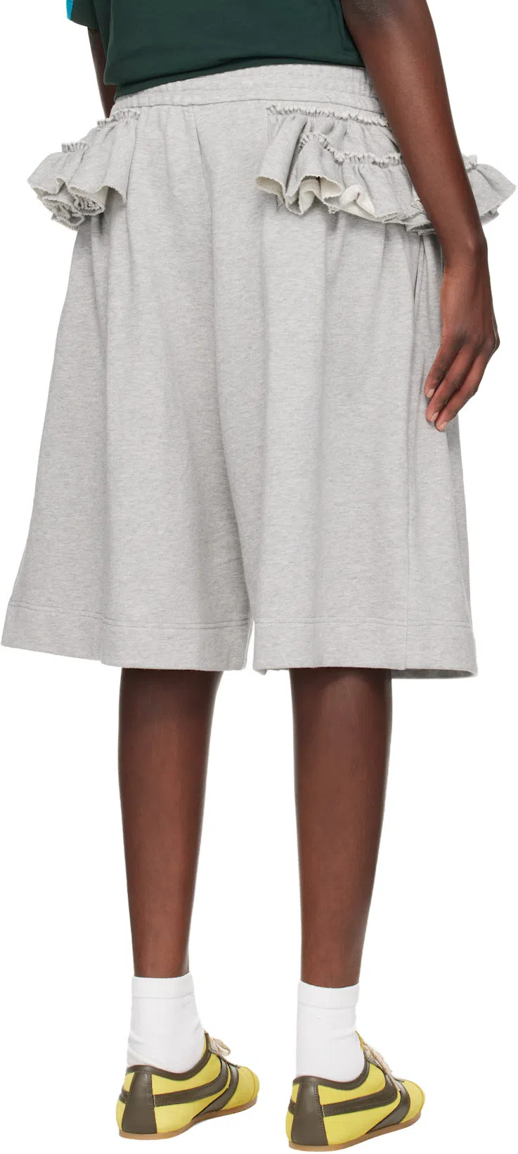 DRIES VAN NOTEN Suede Sneakers Low Profile Rubber Sole In Multi