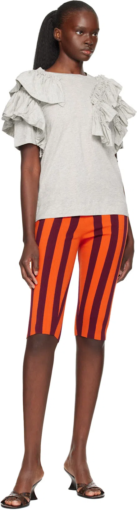 DRIES VAN NOTEN Suede Sneakers Low Profile Rubber Sole In Multi