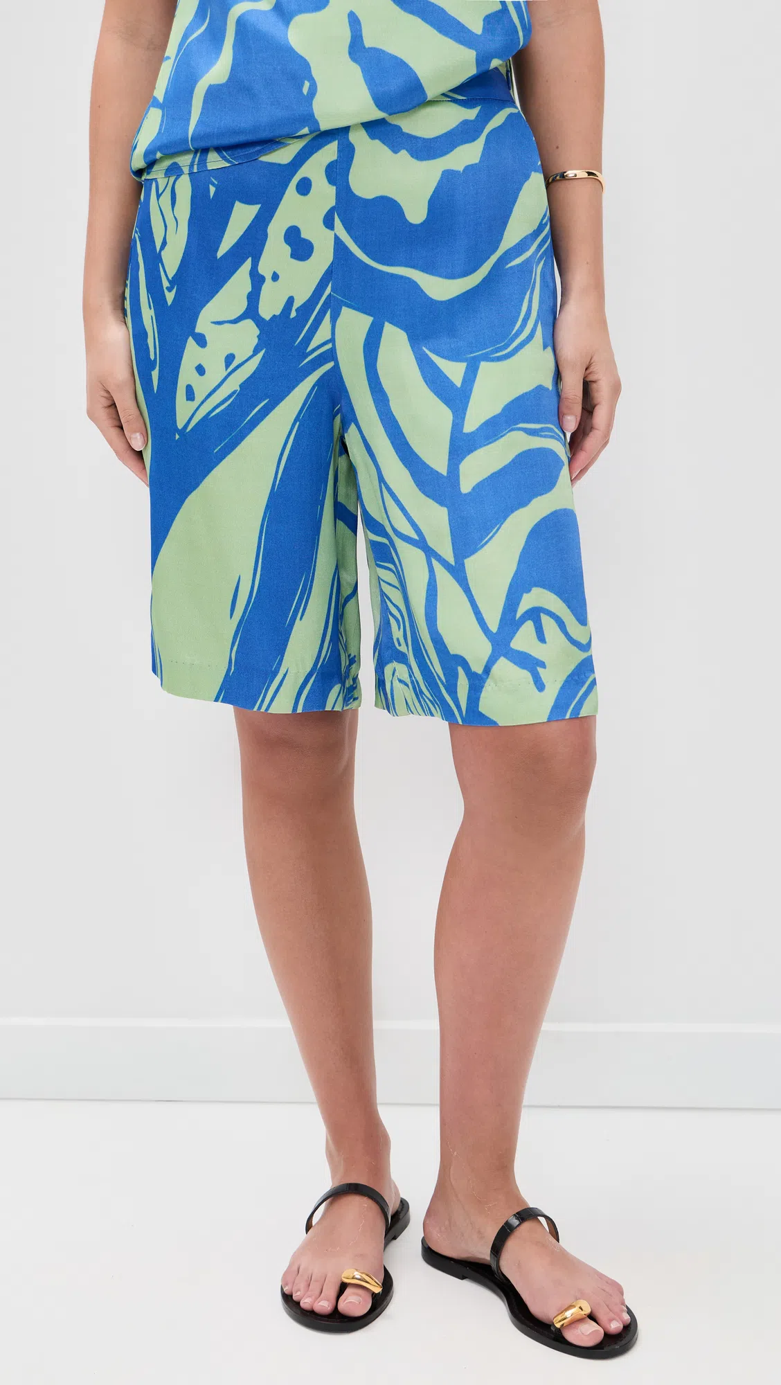 AMANU Kibera Embellished Leather Sandals In Black