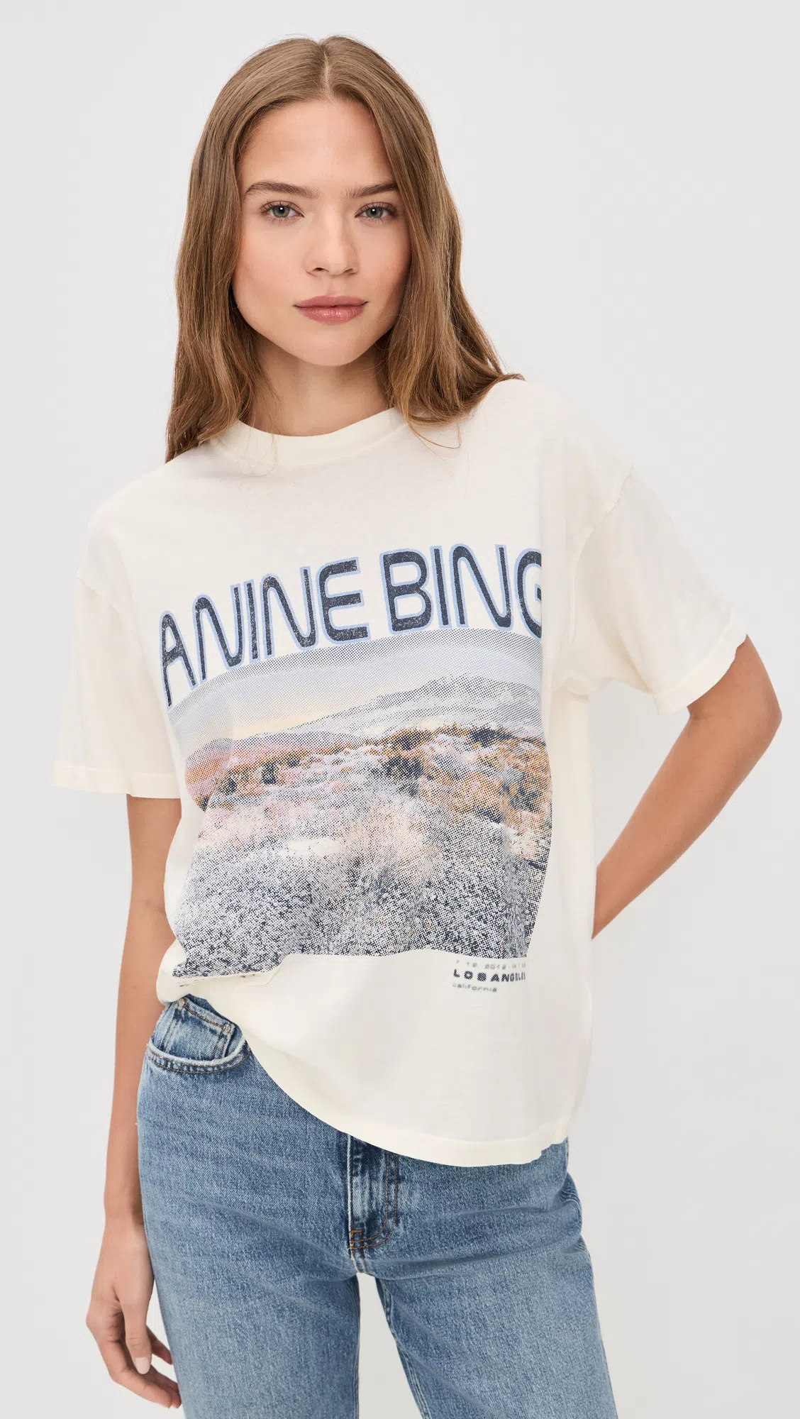 ANINE BING Fritz Jean In Baltic Blue