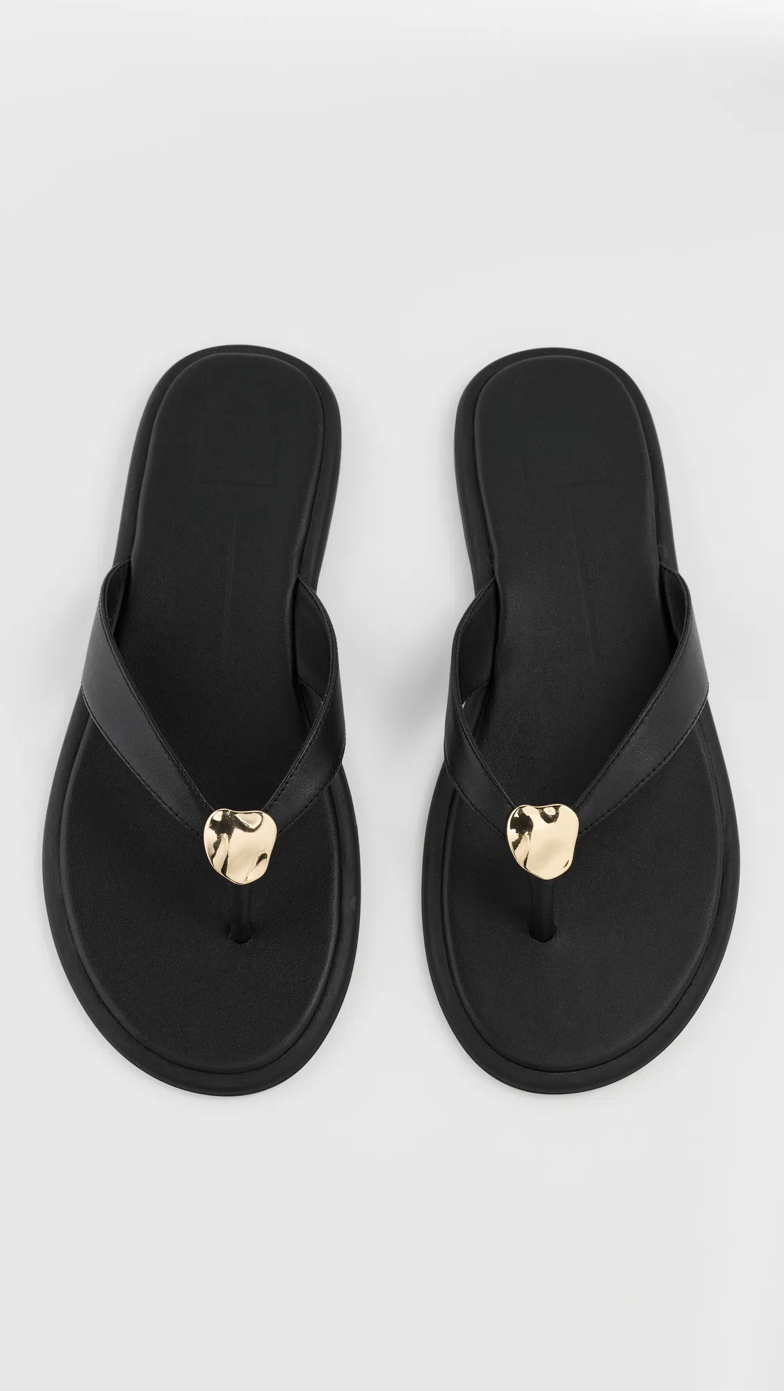DOLCE VITA Jaina Embellished Flip Flop In Black