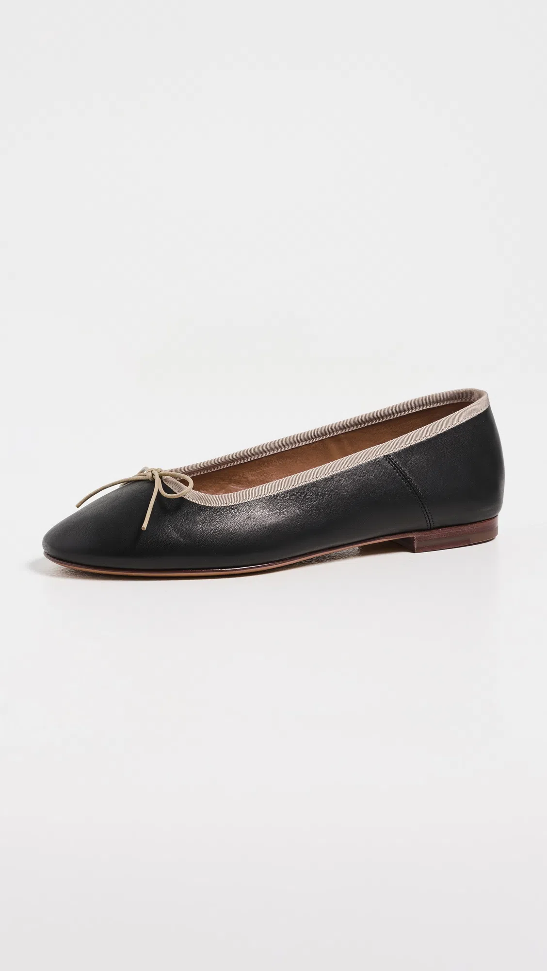 MANSUR GAVRIEL Dance Ballerina In Black/warm Grey