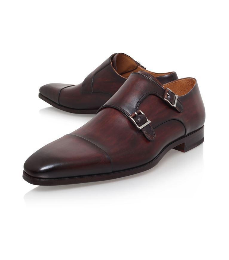 MAGNANNI Crucero Wholecut Oxford In Tan