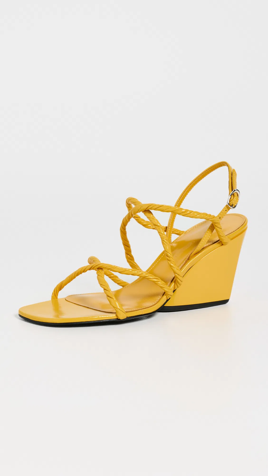 MADEWELL Izzie Ivana Leather Thong Sandals True Black