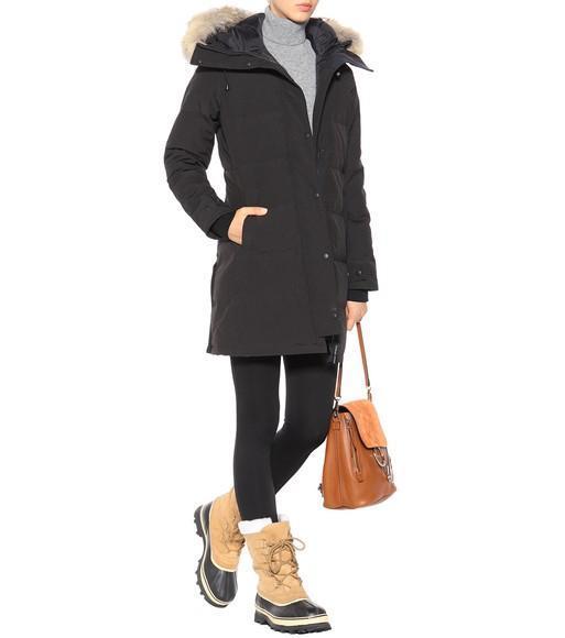 SOREL Caribou Fleece-trimmed Nubuck And Rubber Snow Boots In Buff