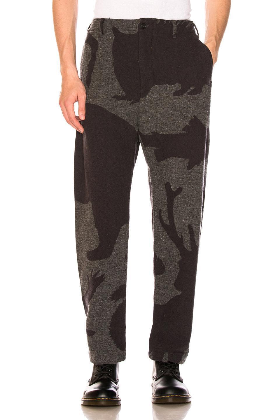 DR. MARTENS Crewson Nubuck Leather Casual Boots Size 13.0 In Black