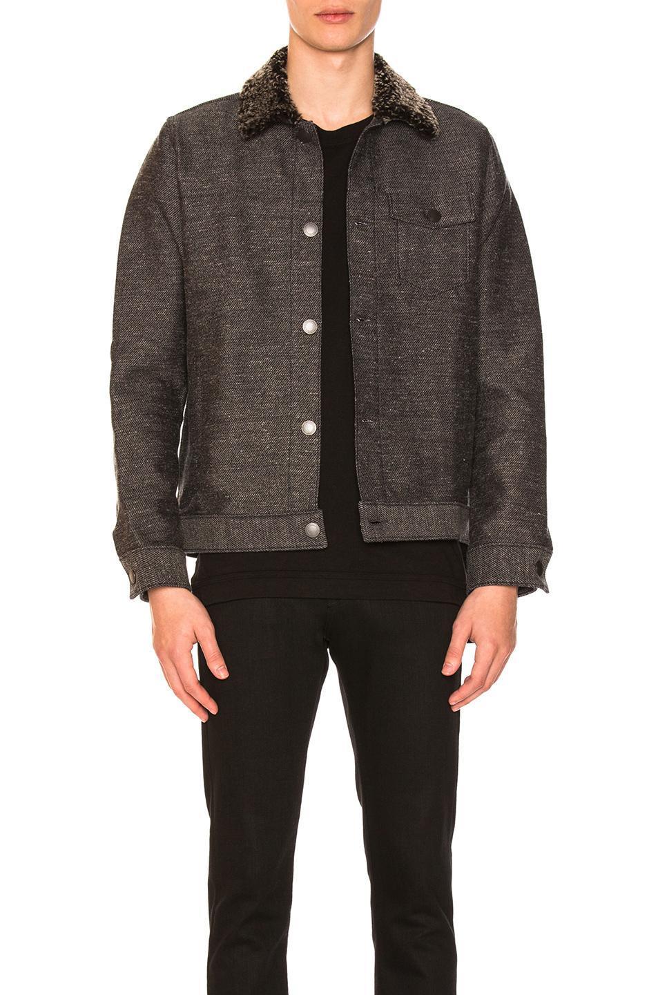 DR. MARTENS Crewson Nubuck Leather Casual Boots Size 13.0 In Black