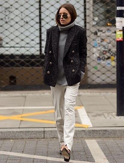 BALMAIN Wool Blazer With Iconic Metal Buttons In Black