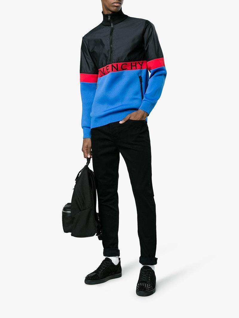 CHRISTIAN LOUBOUTIN Men Louis Junior Spikes Borchie Punta Sneaker In Animal Print